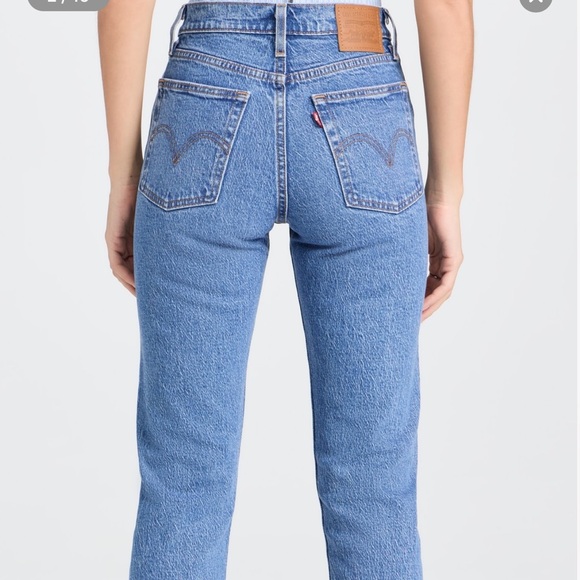 Levi's Wedgie Straight Jeans - Picture 9 of 13